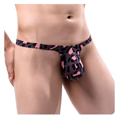 Páduc mintás pink férfi tanga XL méret