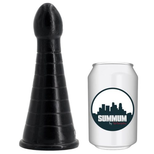 Summum Iconista anál tágító fekete 19 cm