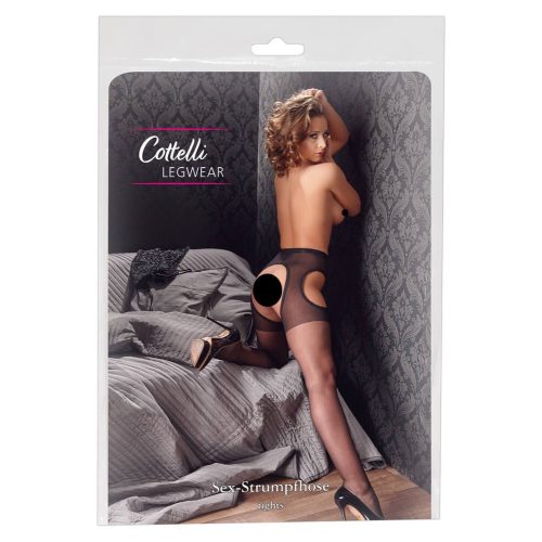 COTTELLI-Szexharisnya-fekete-szinben