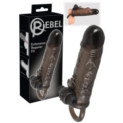 Rebel Regular - vibrációs péniszköpeny (19cm)