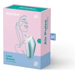   Satisfyer Love Breeze - akkus, vízálló csiklóizgató vibrátor (türkiz)