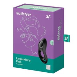 Satisfyer Legendary duo rezgő péniszgyűrű
