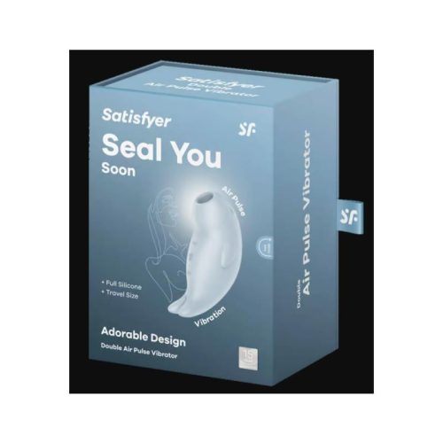 Satisfyer Seal You Soon Világoskék Fóka Csiklóizgató