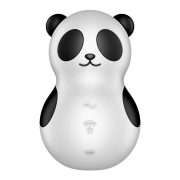 Satisfyer Pocket Panda csiklóizgató fekete*fehét tölthető 