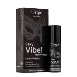 Orgie folyékony vibrátor 10-es erősségű 15ml