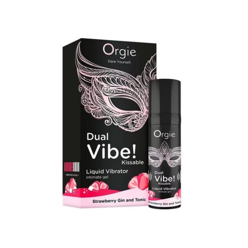 Orgie folyékony vibrátor epres 6-os erősségű 15 ml