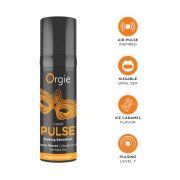 Orgie folyékony vibrátor karamell ízű 15ml
