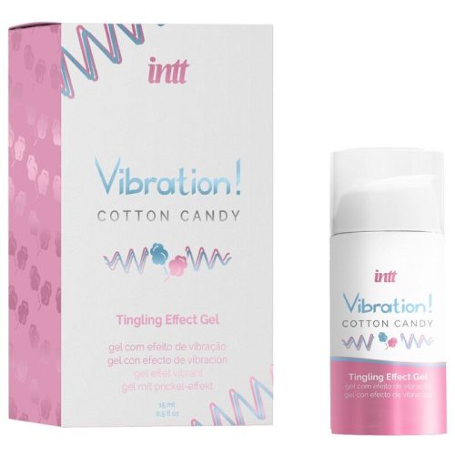 Intt folyékony vibrátor Vattacukor ízben 15ml