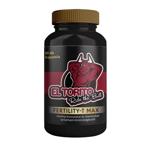 EL TORITO FERTILITY T-MAX tesztoszteron fokozó - 60 DB