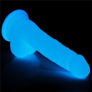 Lovetoy fluoreszkáló dildó 8"