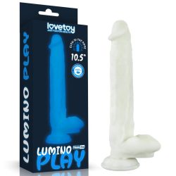 Lovetoy fluoreszkáló dildó 10,5"