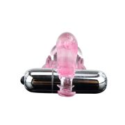 Delfines rezgőgyűrű pink