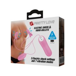PrettyLove rezgő, elektrosokk mellbimbó csipesz