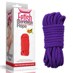 Lovetoy Fetish Bondage kötél lila10 méter