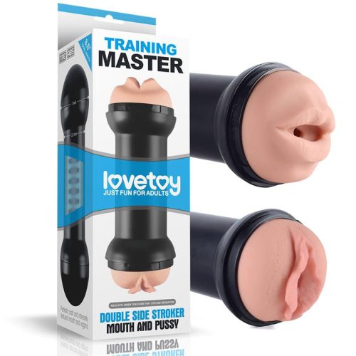 Lovetoy 2 végű maszturbátor vagina és száj kialakítással