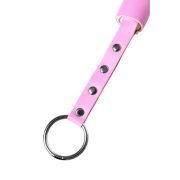 Rojtos korbács, műbőr, rózsaszín, 64 cm