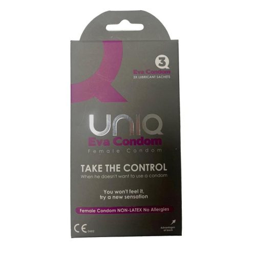 Uniq Női óvszer Eva Condom darabos