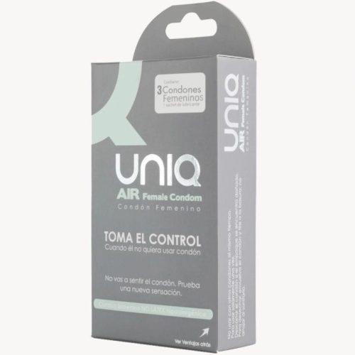 Uniq Női óvszer 3 darabos Air Female Condom