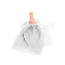 Vicces Menyasszonyi fátyol pénisszel