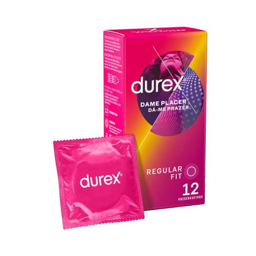 Durex 12db-os bordázott óvszer