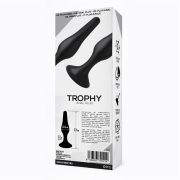 Tardenoche Trophy anális dugó 13 cm szilikon fekete
