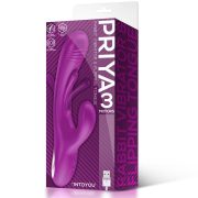 INTOYOU Priya3 Három Motoros lila színű tölthető vibrátor