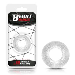 Beast Rings átlátszó vastag péniszgyűrű