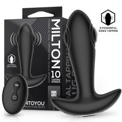 Intouyou Milton anális fekete tölthető vibrátor