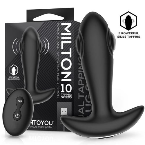 Intouyou Milton anális fekete tölthető vibrátor