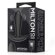 Intouyou Milton anális fekete tölthető vibrátor