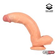 Liketure realisztikus húzható dildó világosbarna 8"