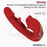 Intoyou Mouty multifunkciós App-os piros vibrátor