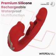 Intoyou Mouty multifunkciós App-os piros vibrátor