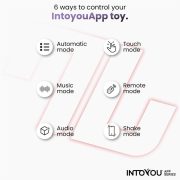 Intoyou Mouty multifunkciós App-os piros vibrátor