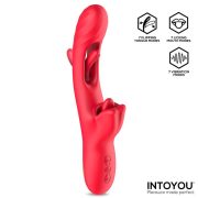 INTOYOU Grant3 Három funkciós vibrátor 360°-os nyalogató szájvibrátorral