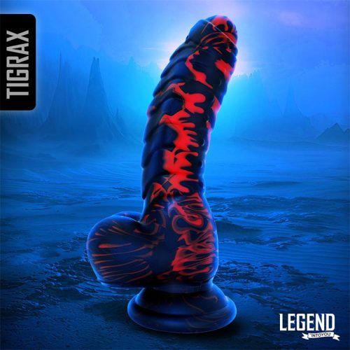 Legend Tigrax Liquid szilikon dildó 17,5 cm