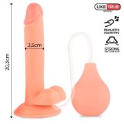 Liketure realisztikus húzható dildó világosbarna 8"