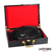 Latetobed 8 részes BDSM kötöző szett fekete bőrönddel