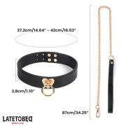 Latetobed 8 részes BDSM kötöző szett fekete bőrönddel