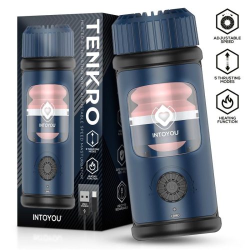 INTOYOU Tenkro maszurbátor lökő, melegedő USB-C csatlakozóval