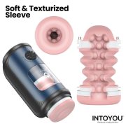 INTOYOU Tenkro maszurbátor lökő, melegedő USB-C csatlakozóval
