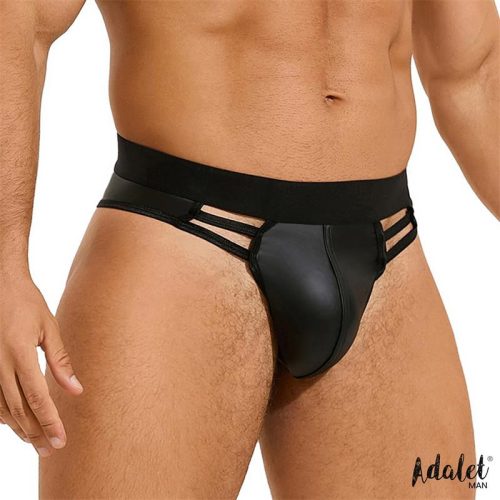 Adalet Fekete Férfi Brazil tanga L/XL méret