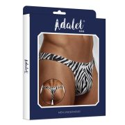 Adalet Férfi tanga fekete-fehér L/XL méret