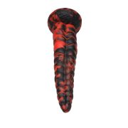 Stinger szilikon polipcsáp dildó fekete-piros 35 cm