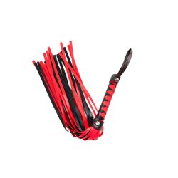 Fekete-piros korbács 51 cm