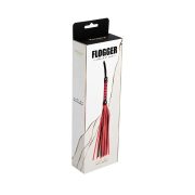 Fekete-piros korbács 51 cm