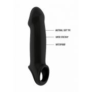 Sono fekete szilikon péniszköpeny 26 cm