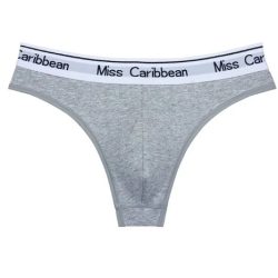 Szürke sport fazon férfi tanga XL