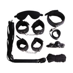 Fekete-7-reszes-BDSM-Szadomazo-szett