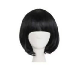 Paróka rövid fekete